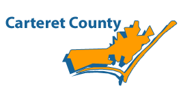 Carteret county map